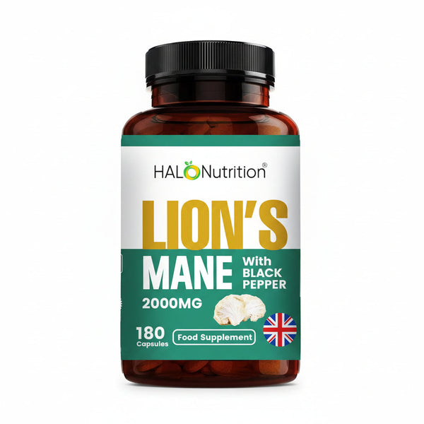 Halo Nutrition Lion S Mane Mushroom Extract Capsules
