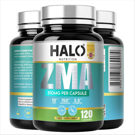 Zinc Magnesium Zma With Vitamin B6 Halo Nutrition