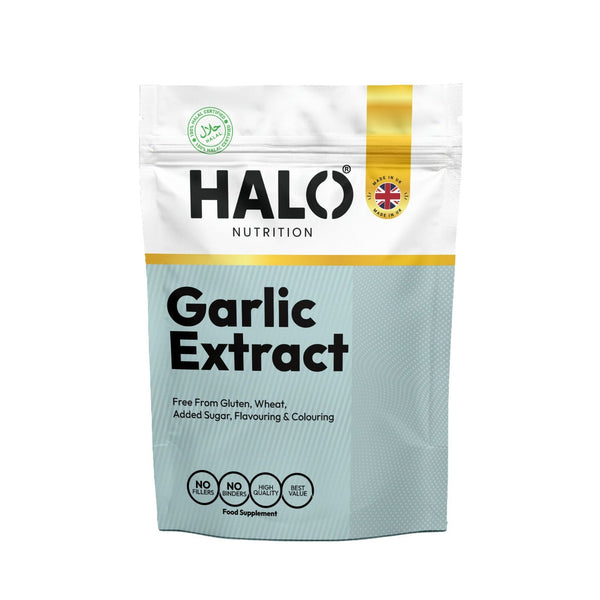 Halo Nutrition Garlic Extract Capsules 12 000mg Super Strong 120 Capsules