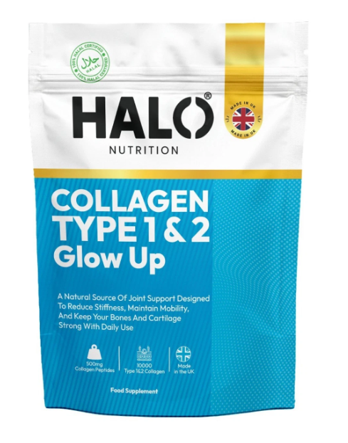 Halo Nutrition 365 Marine Collagen Tablets Hydrolysed Type I Ii Max Strength For Skin Hair Beauty