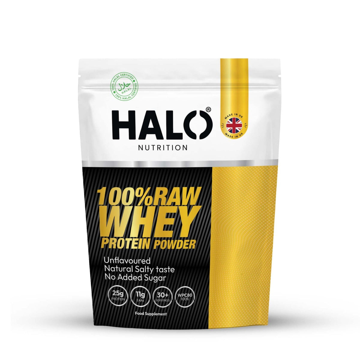 Halo Nutrition 100 Raw Whey Nutrition Powder
